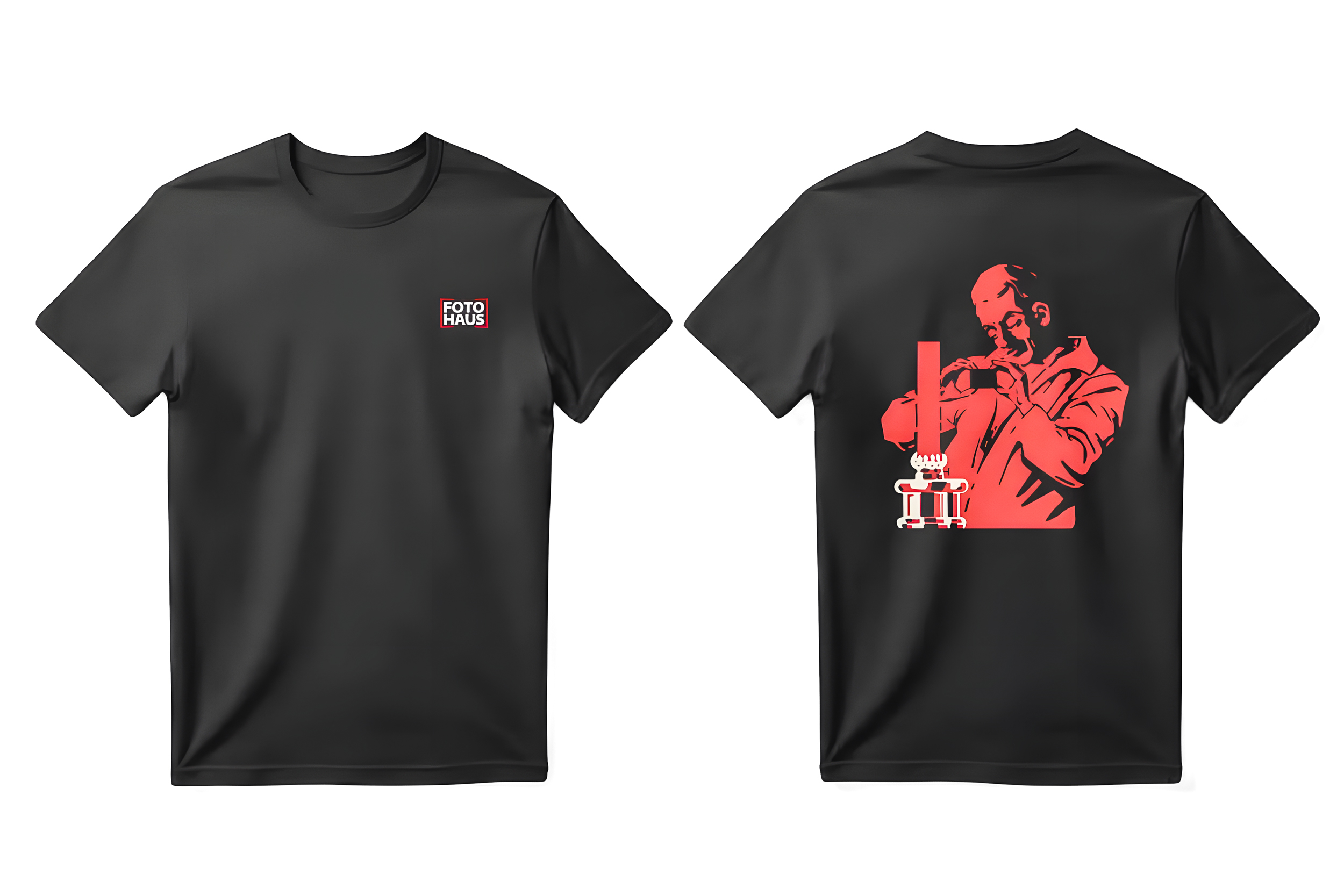 Fotohaus T-Shirt Schwarz