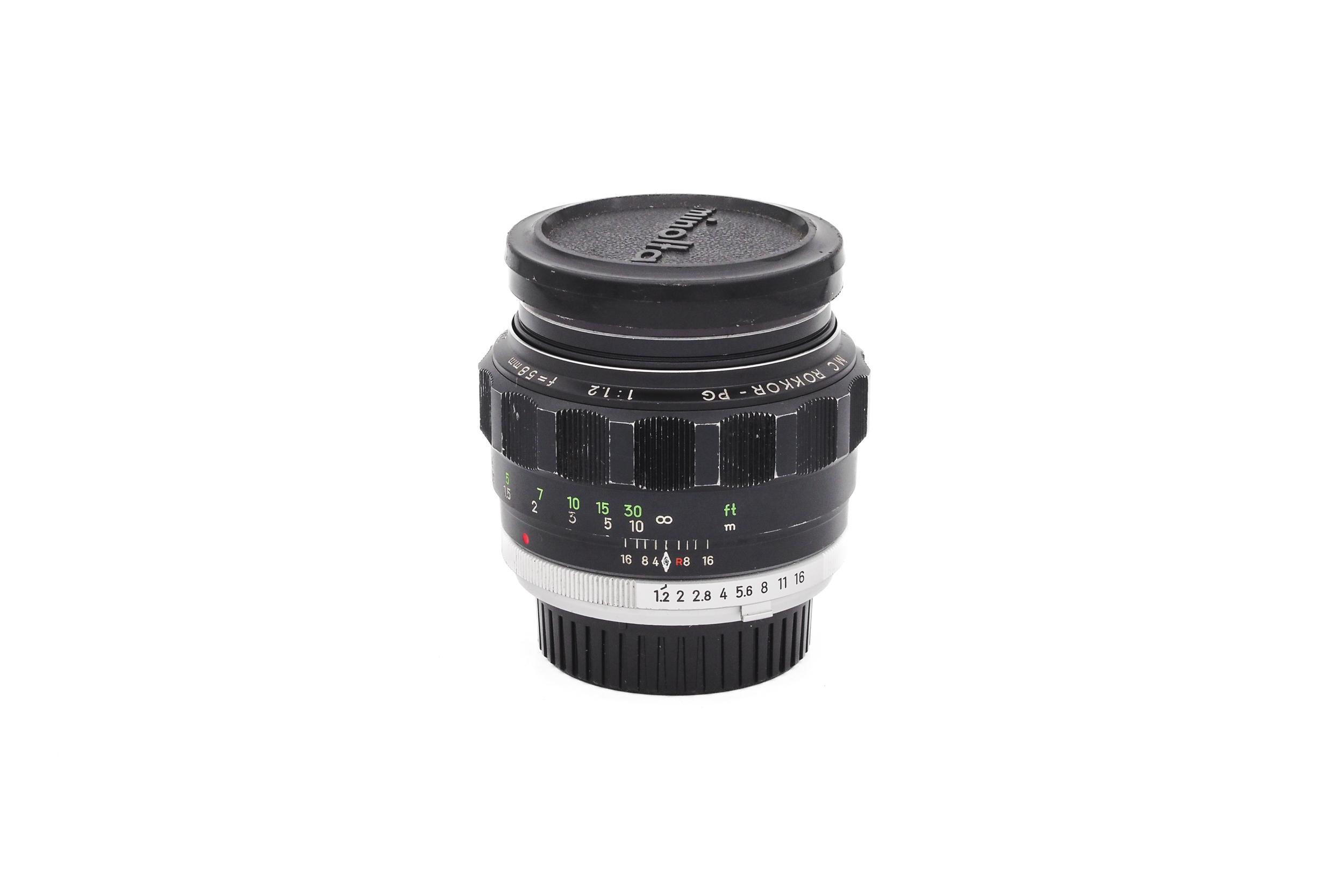 Minolta 58mm f/1.2 MC Rokkor-PG