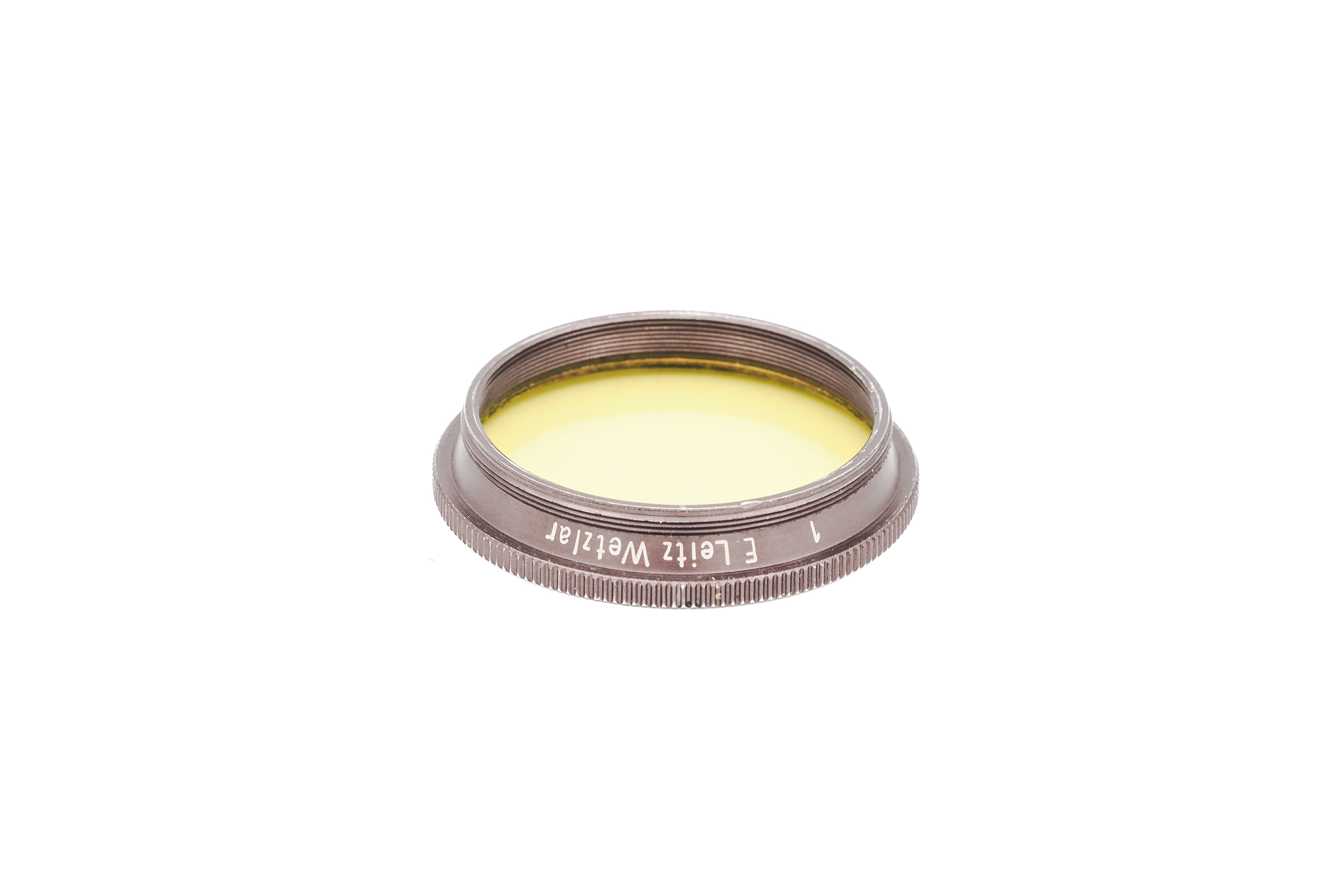 Leica Gelbfilter GBWOO für 50mm f/2 Summitar M39
