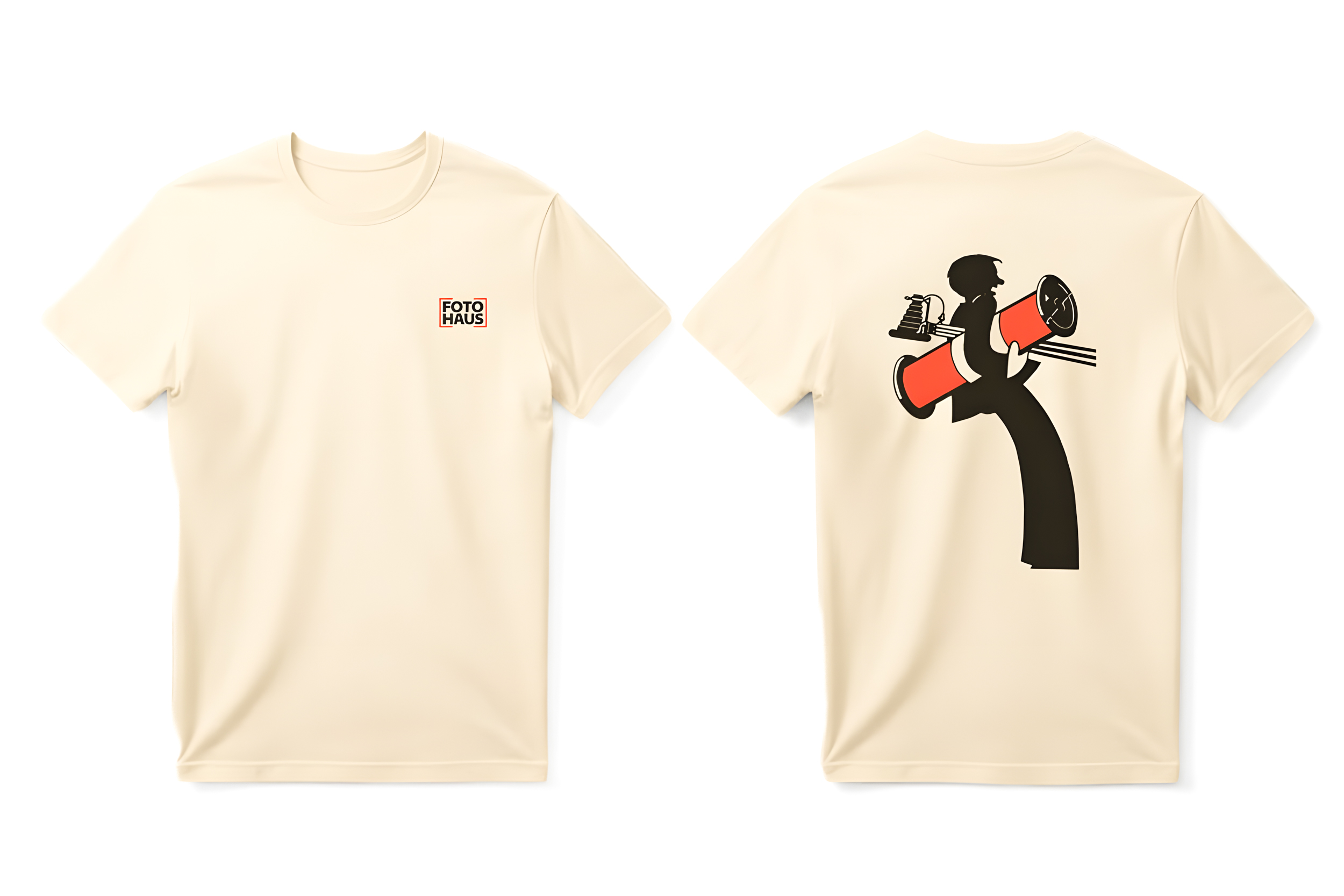 Fotohaus T-Shirt Weiss