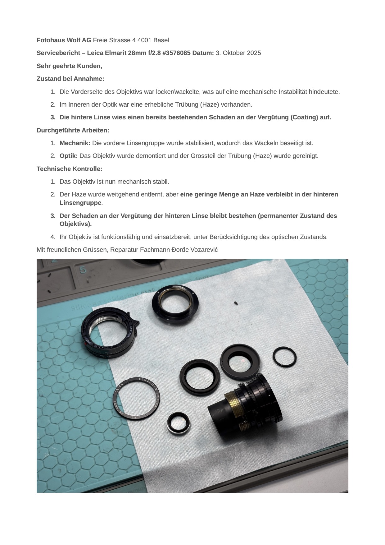 Leica 28mm f/2.8 Elmarit-M V III 1991