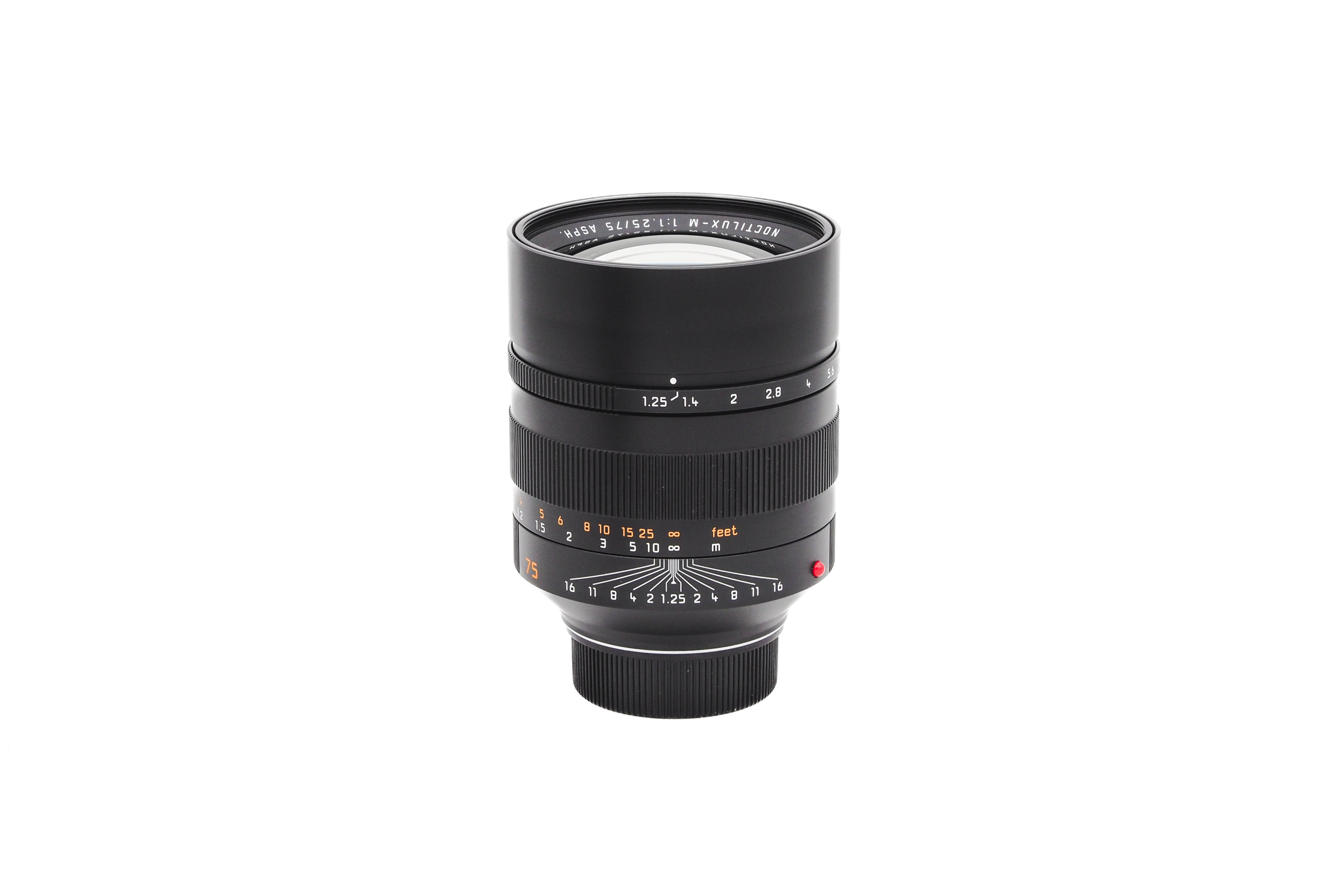 Leica 75mm f/1.25 Noctilux-M ASPH. Leica 75mm f/1.25 Noctilux-M ASPH.