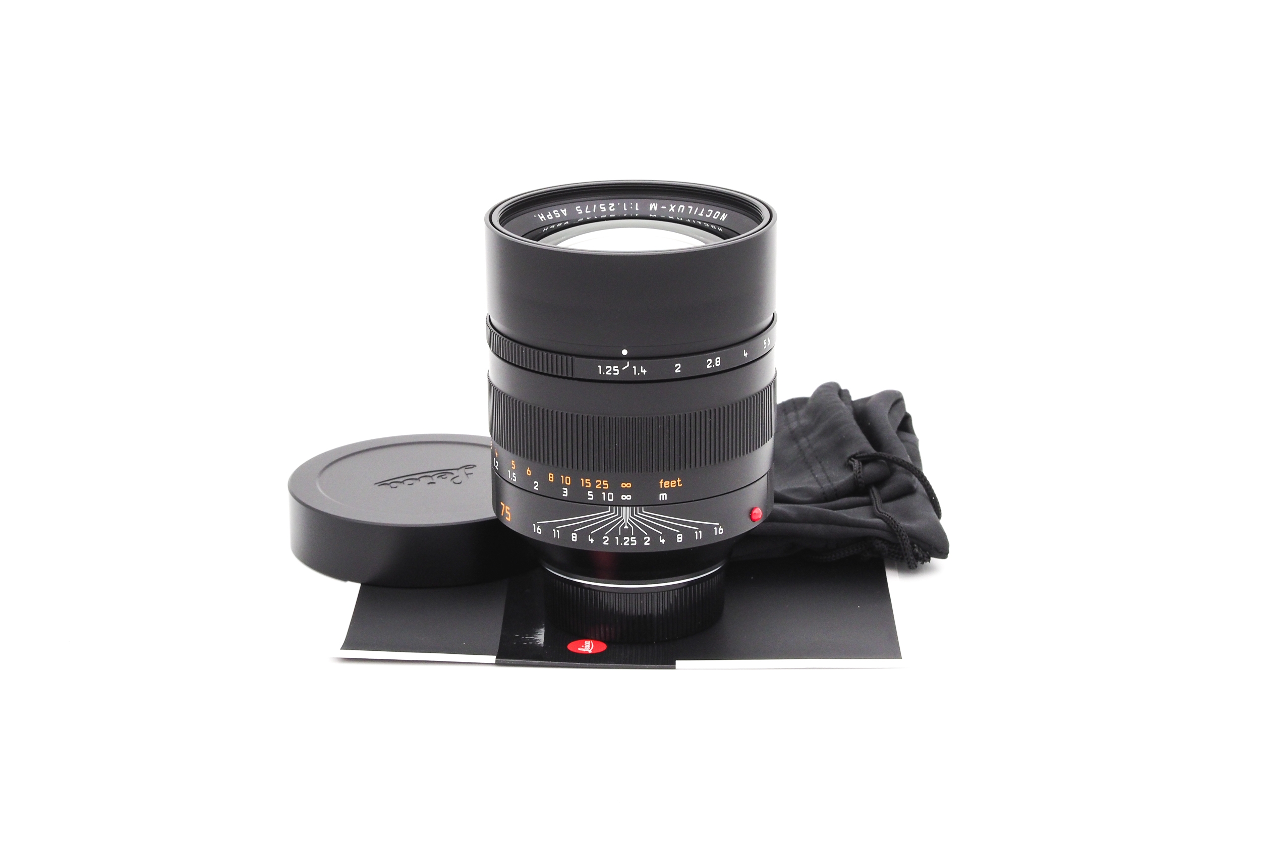 Leica 75mm f/1.25 Noctilux-M ASPH.