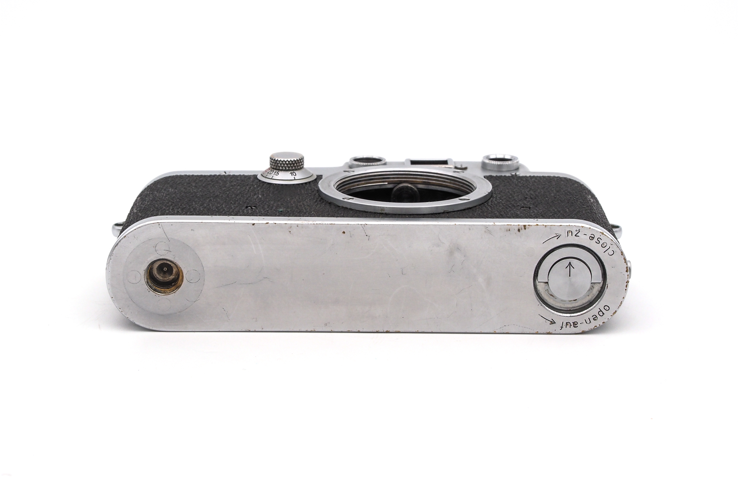 Leica IIIc konvertiert zu III F Sharkskin