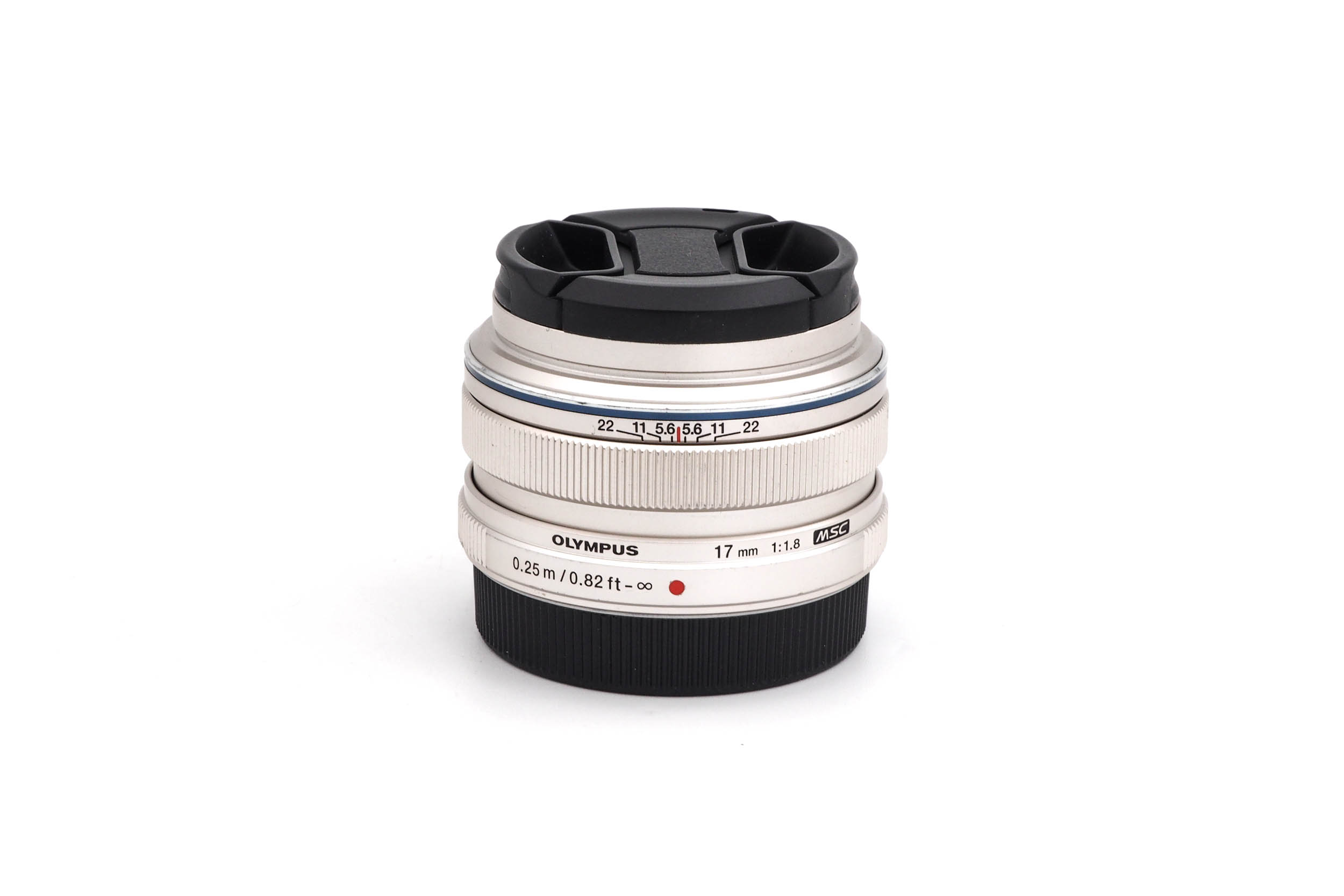 Olympus M.Zuiko Digital 17mm f/1.8  MSC Silber