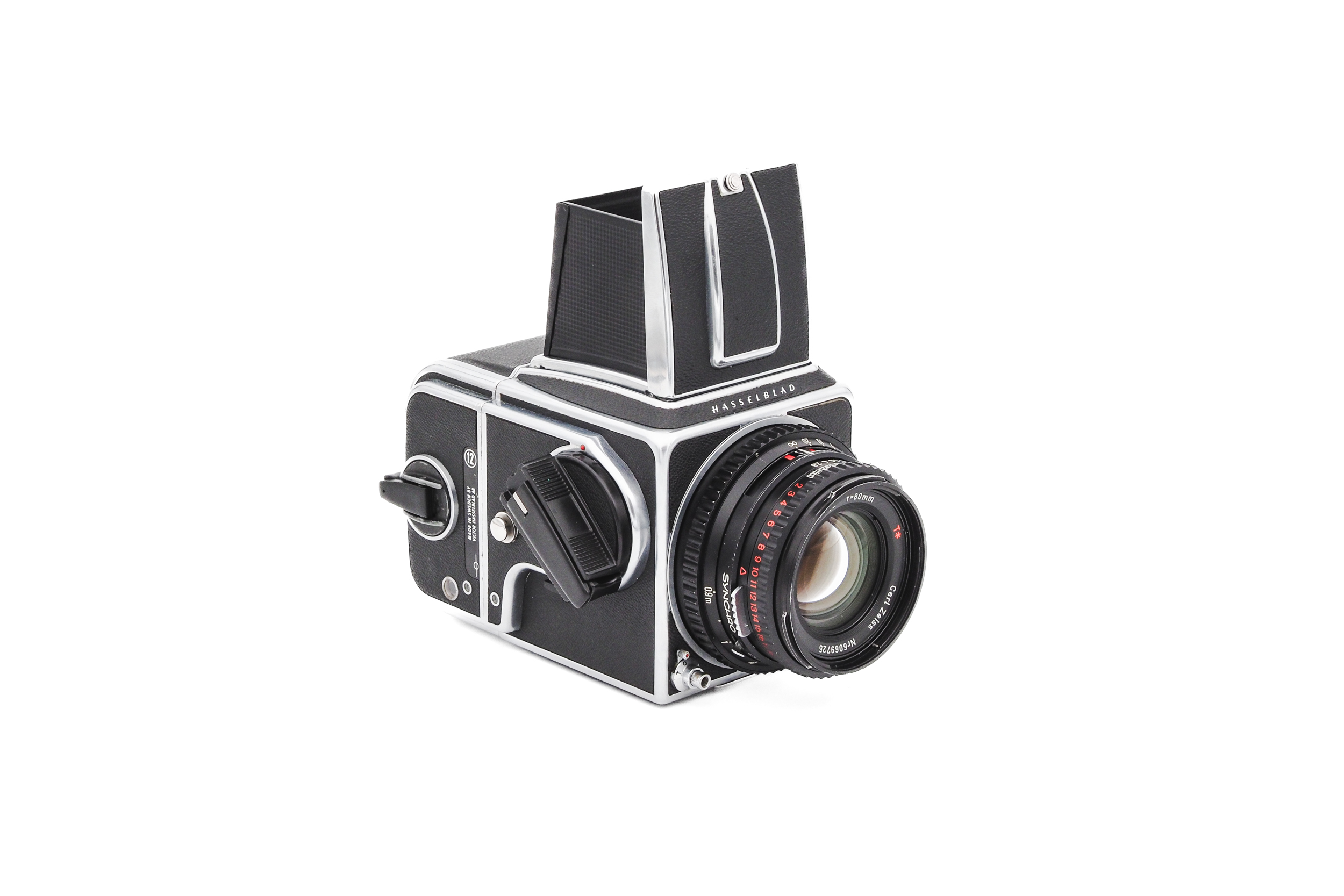 Hasselblad 500cm + 80mm f/2.8 T* Planar + A12