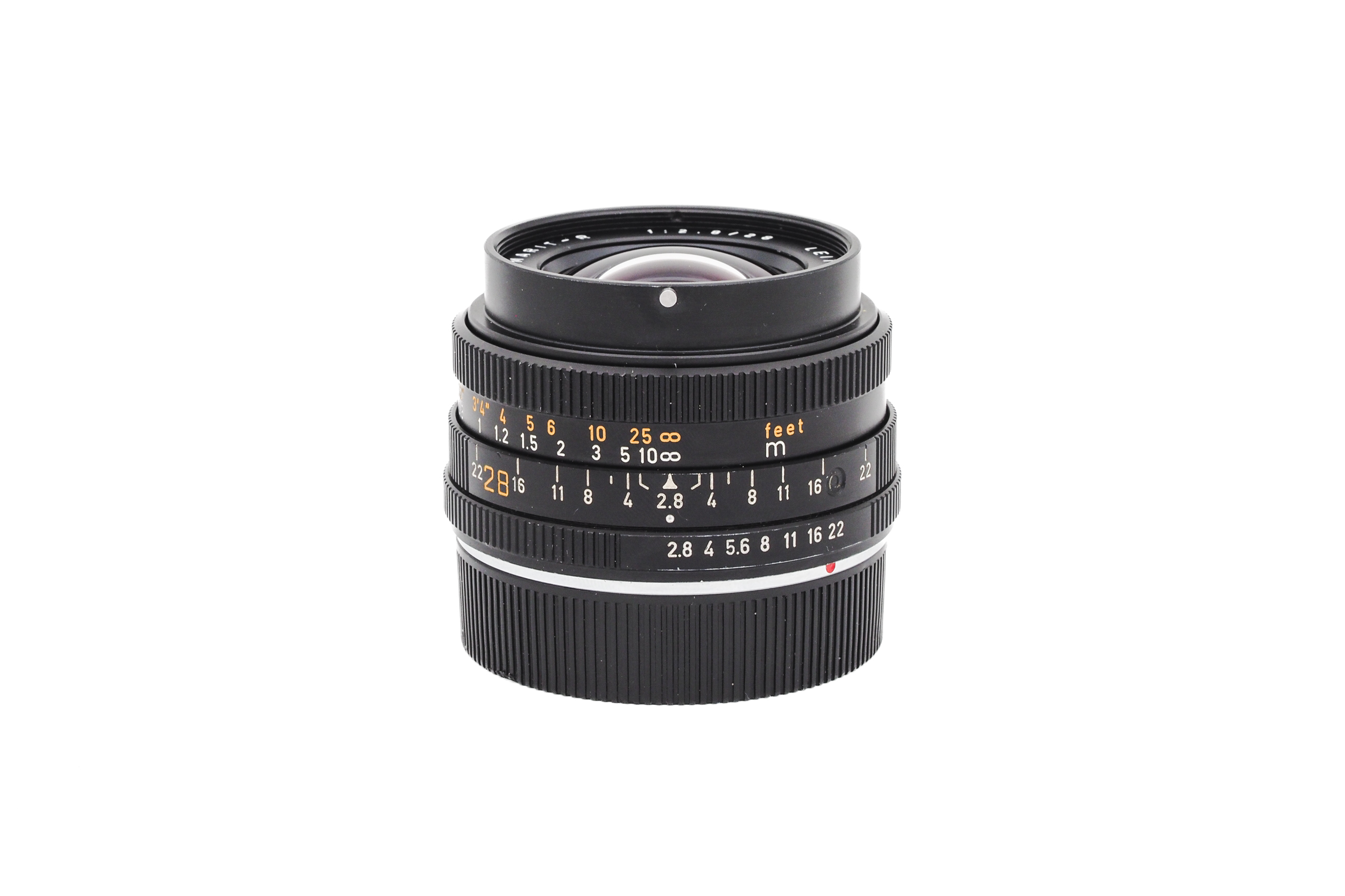 Leica 28mm f/2.8 Elmarit-R R-Cam 1985 Leica 28mm f/2.8 Elmarit-R R-Cam 1985