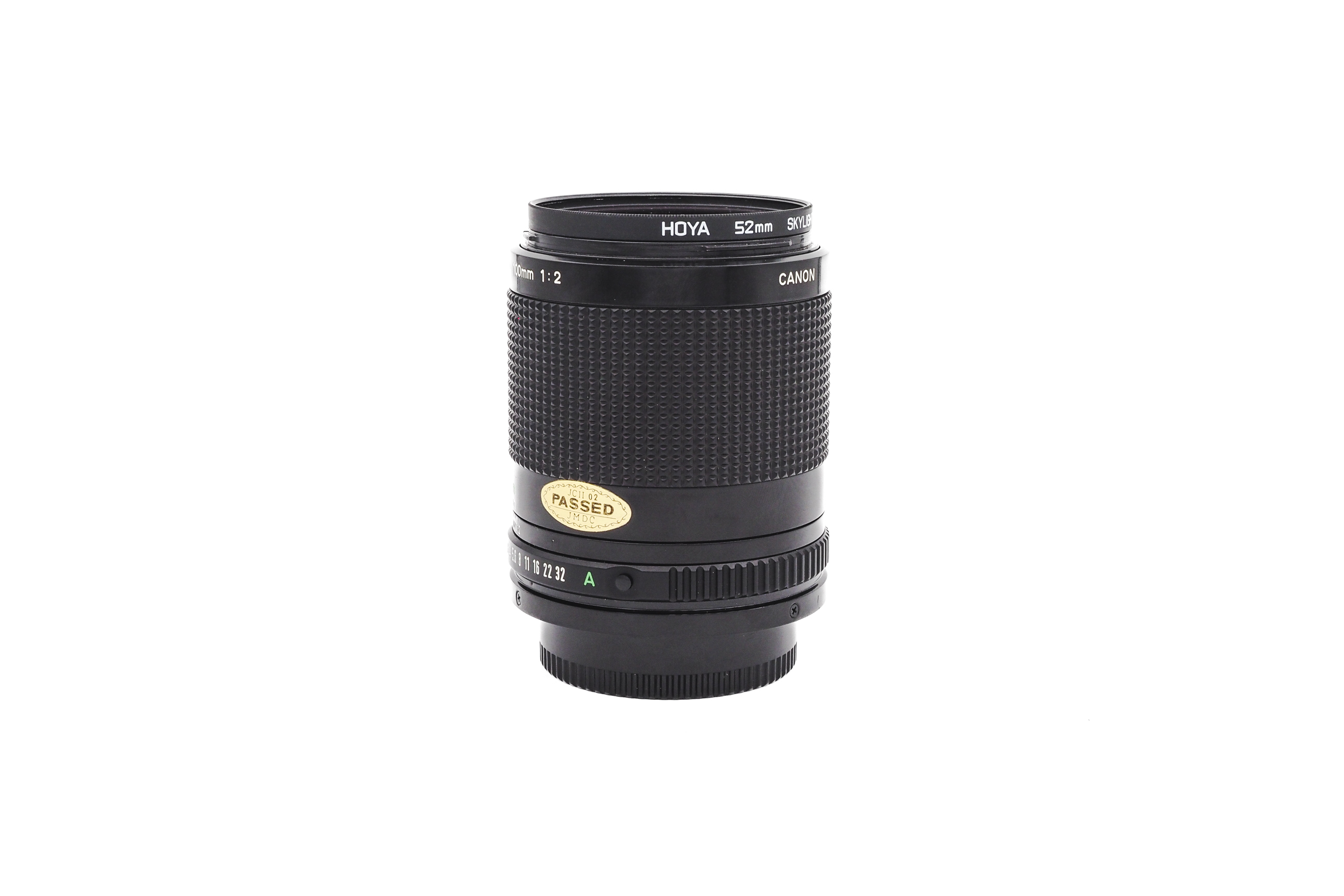Canon 100mm f/2 FD