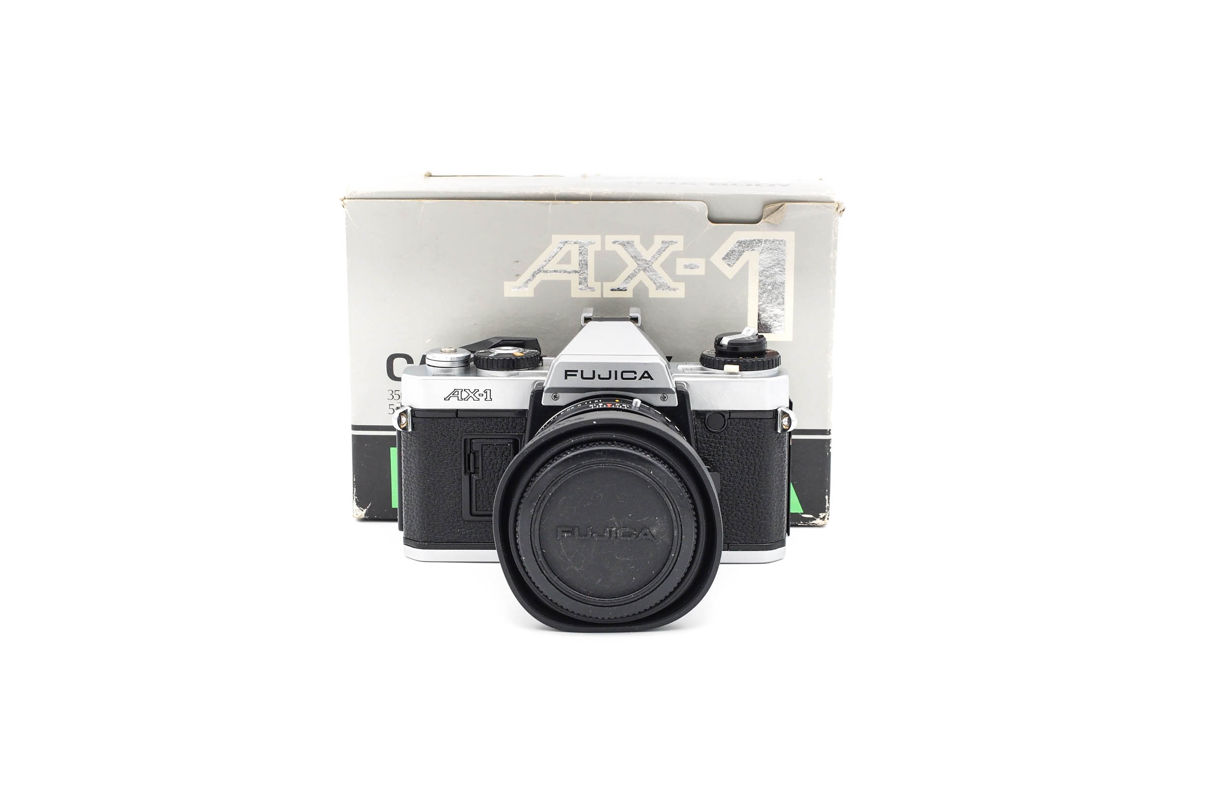 Fujica AX-1 + X-Fujinon 55mm f/1.6 