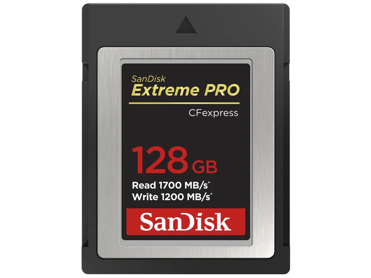 San DIsk Extreme Pro CFexpress Type B 128Gb
