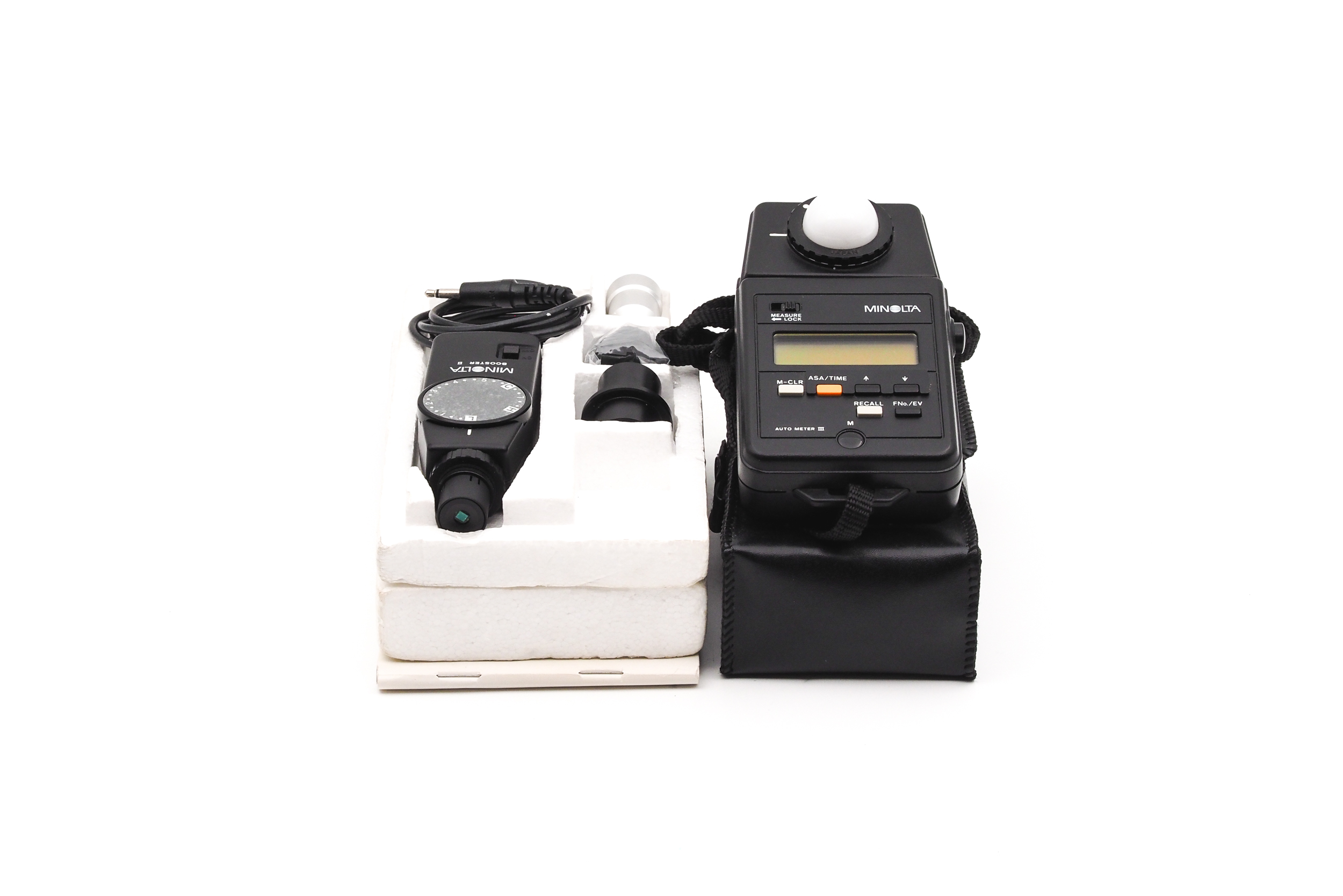 Minolta Auto Meter III + Booster II