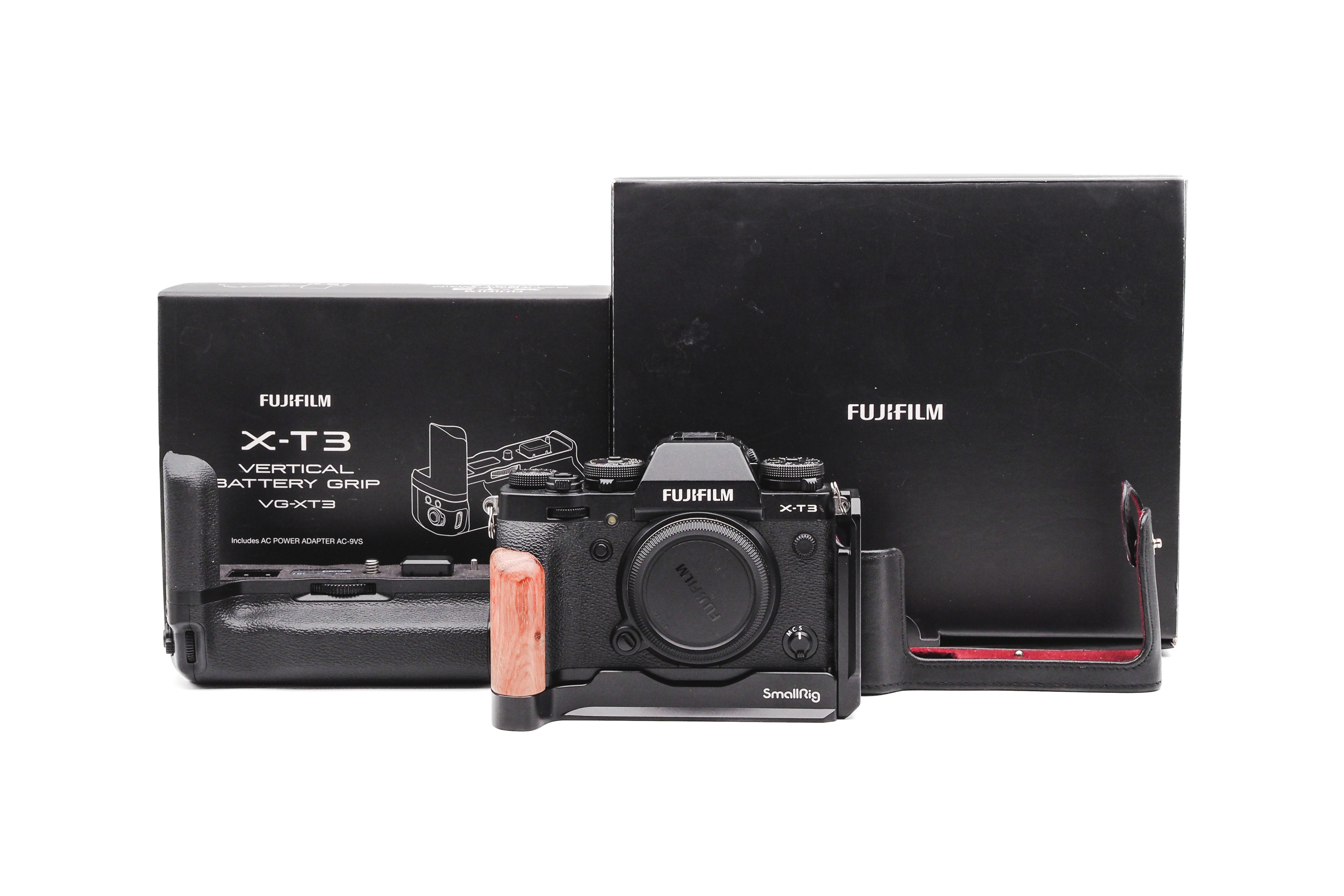 Fujifilm X-T3 Schwarz + VG-XT3