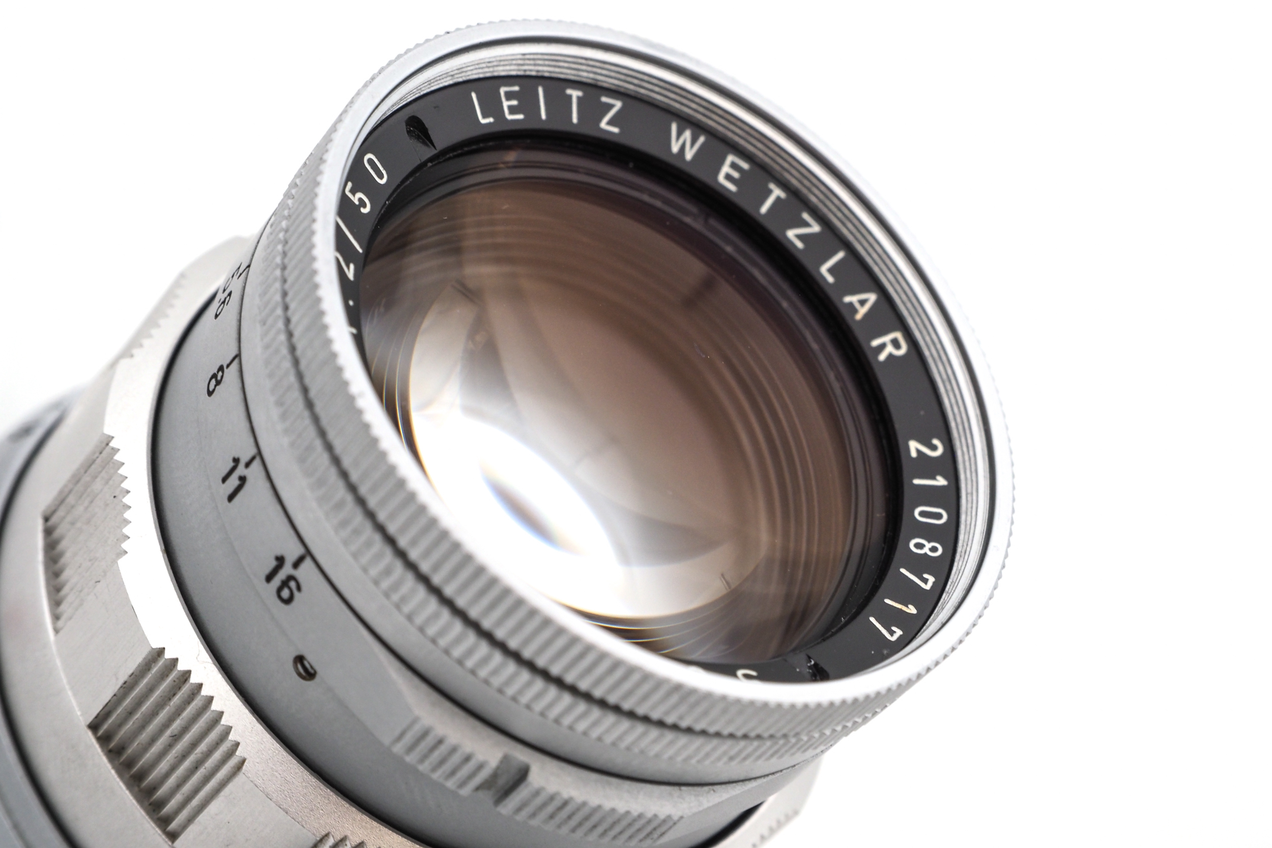 Leica 50mm f/2 Summicron Rigid 1965 + IROOA Sonnenblende