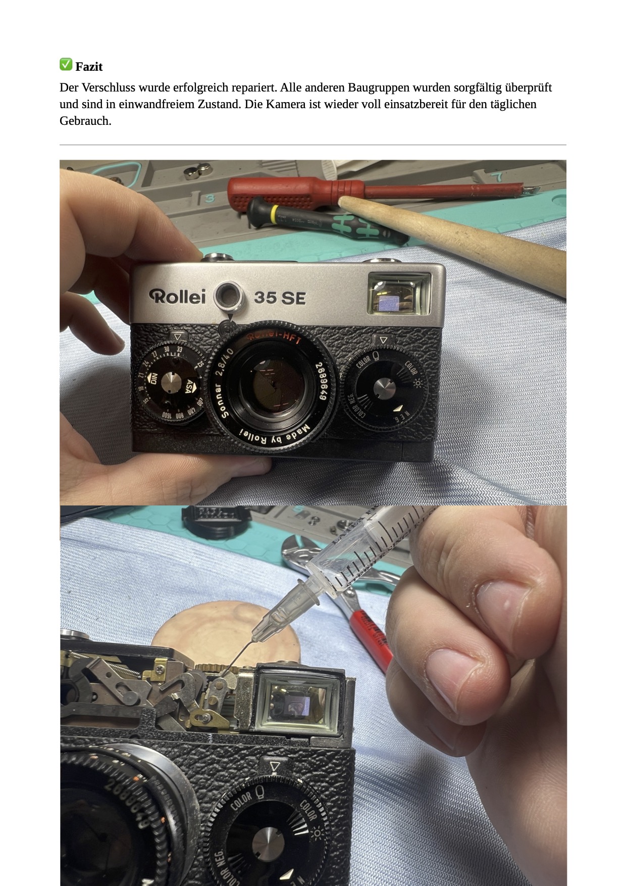 Rollei 35 SE Rollei 35 SE