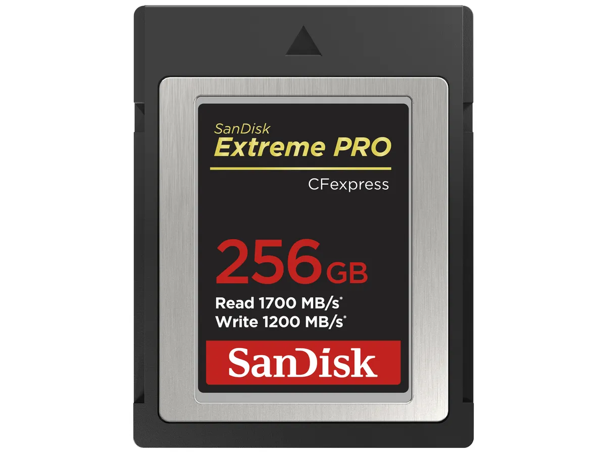 San DIsk Extreme Pro CFexpress Type B 256Gb