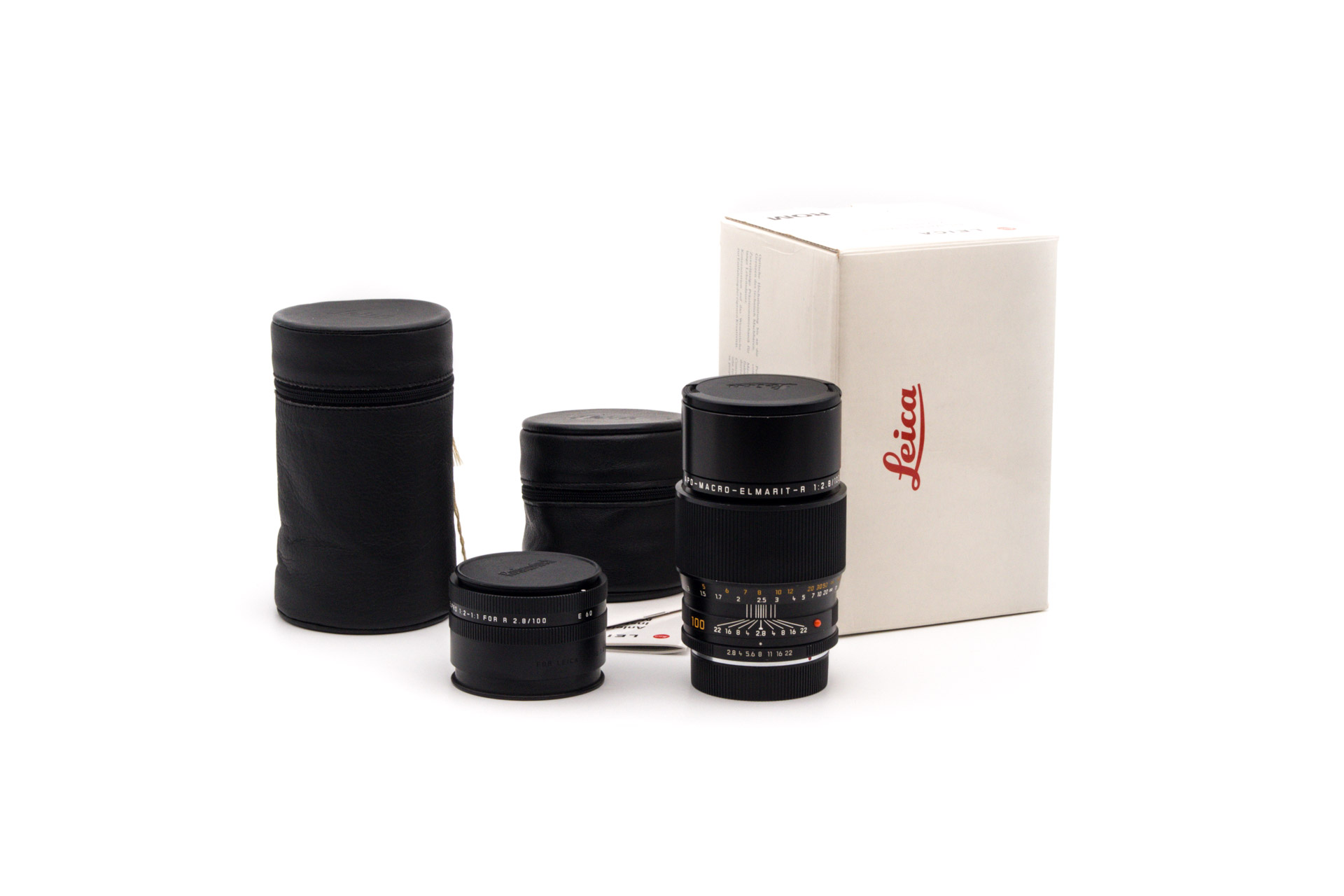 Leica APO-Macro-Elmartit-R 100mm f/2.8 ROM + Elpro 1:2-1:1 E60