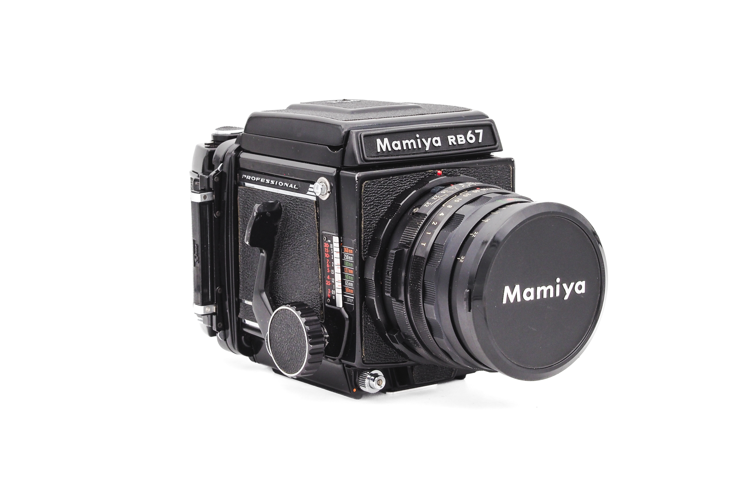 Mamiya RB67 + 50mm f/4.5 + 127mm f/3.8 + 250mm f/4.5 Mamiya RB67 + 50mm f/4.5 + 127mm f/3.8 + 250mm f/4.5