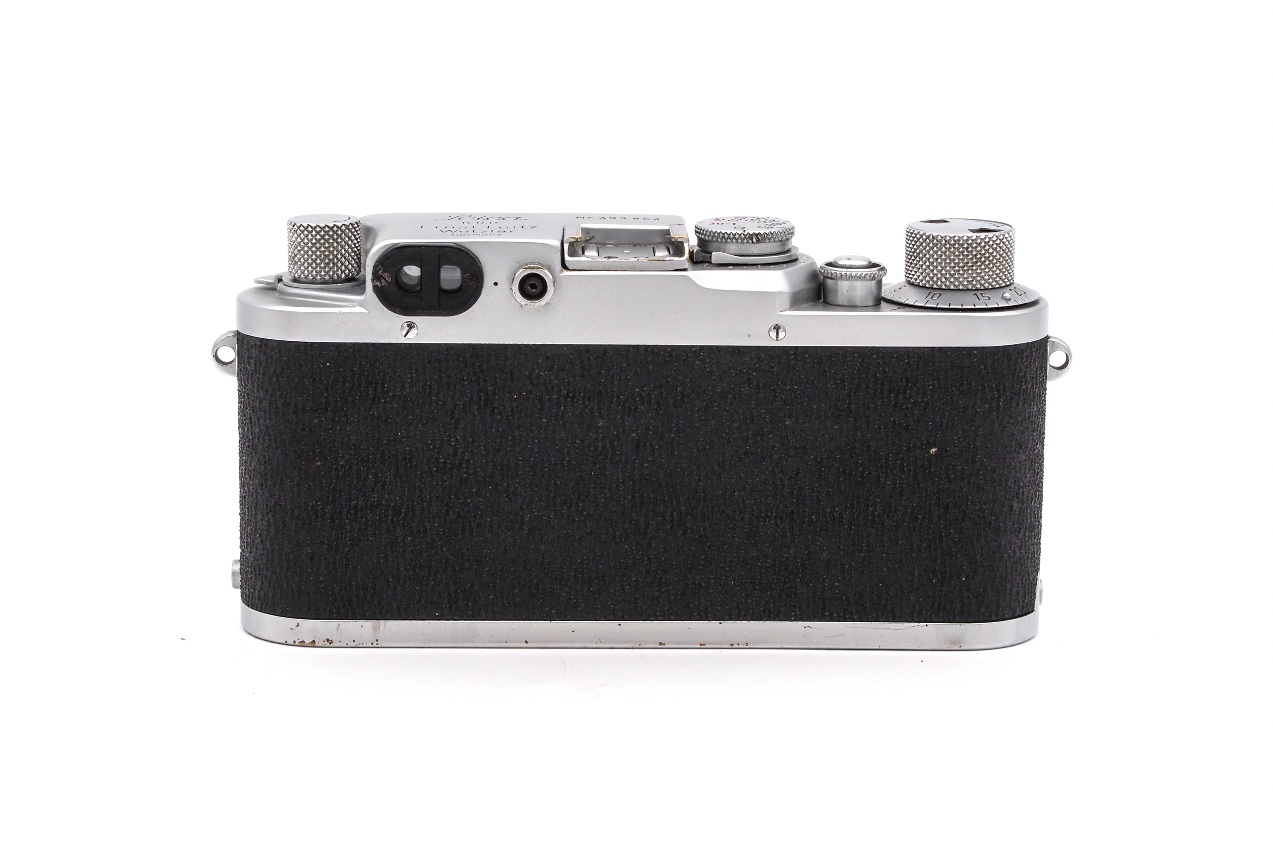 Leica IIIc konvertiert zu III F Sharkskin