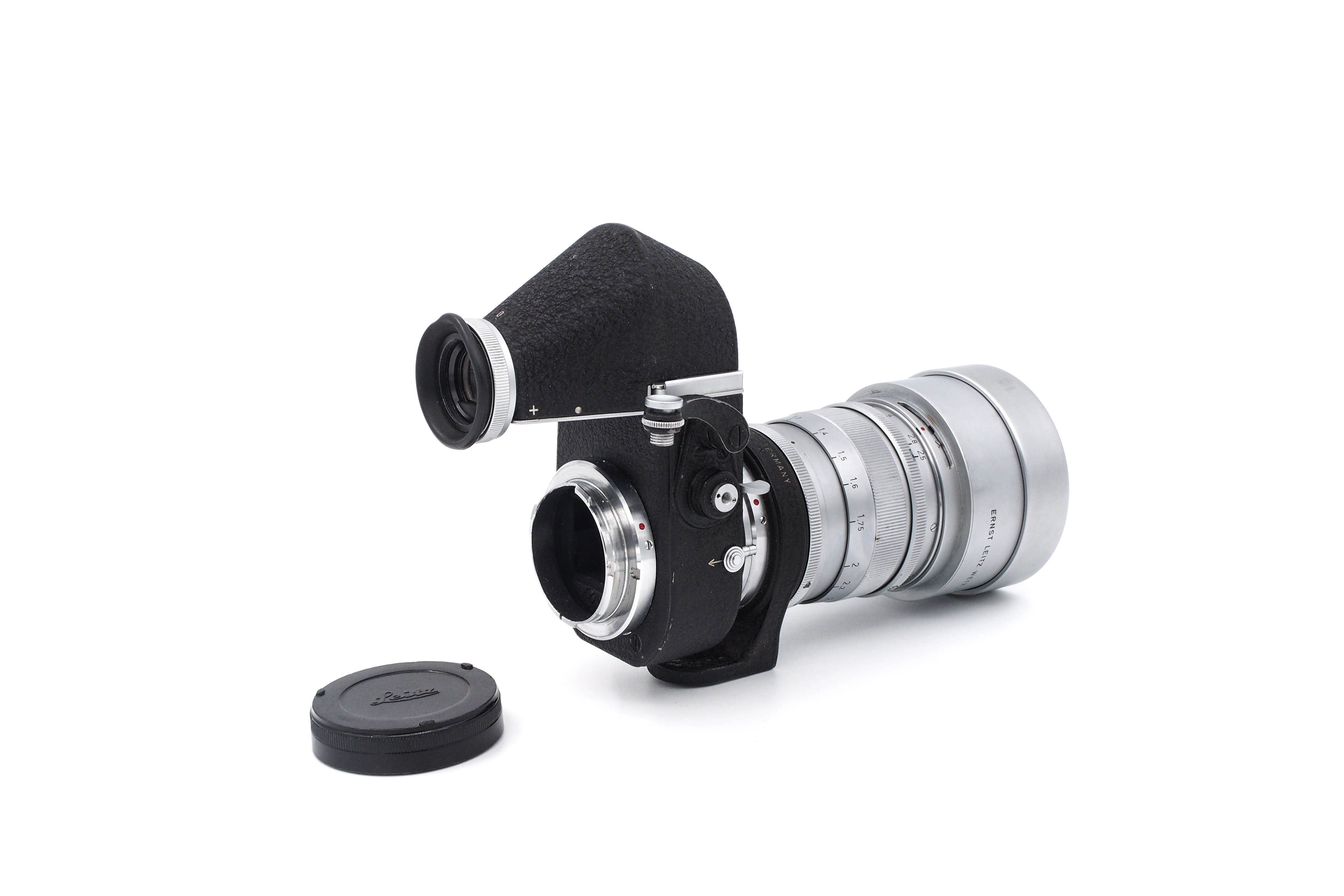 Leica 125mm f/2.5 Hektor + Visoflex 