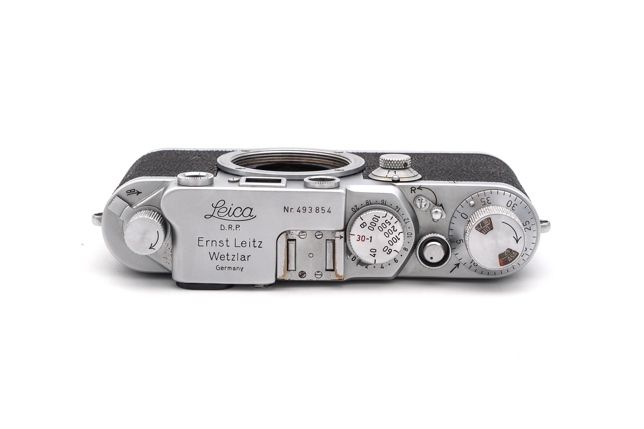 Leica IIIc konvertiert zu III F Sharkskin