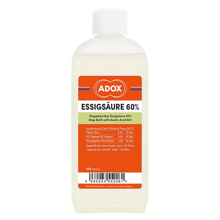 Adox Essigsäure 60%ig 500 ml
