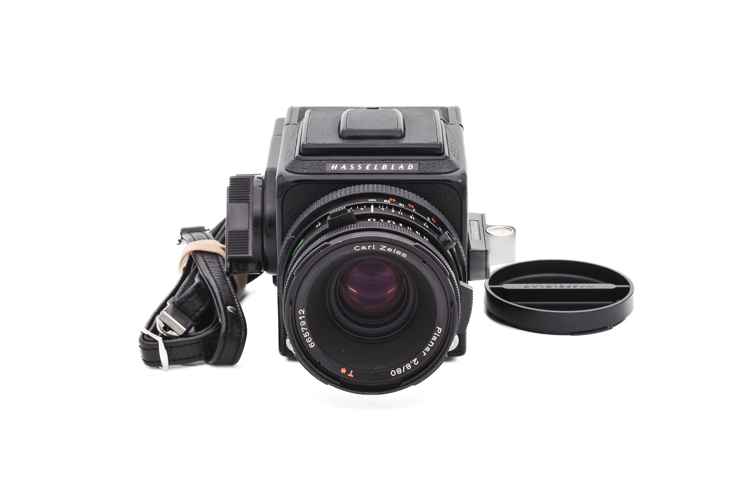 Hasselblad 500 C/M + CF 80mm f/2.8 T* Planar + A12